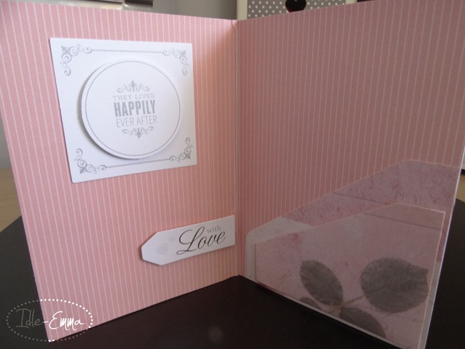 Photo - Cute Pink Wedding Card Craft (3)