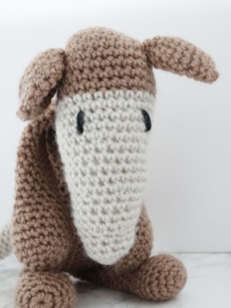 photo - amigurumi crochet - armadillo (5)
